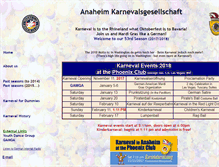 Tablet Screenshot of anaheimkg.com